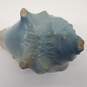 Vintage Roseville Pottery Conch Shell Magnolia Blue Jardiniere image number 3