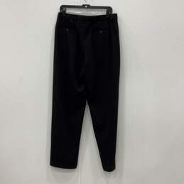 Giorgio Armani Mens Black Flat Front Slash Pocket Dress Pants Size 38 W/COA alternative image