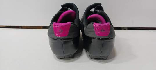Spirita Women's Black Cycle Shoes Size 9 image number 4