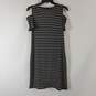White House Black Market Women's Black Striped Dress SZ S image number 5