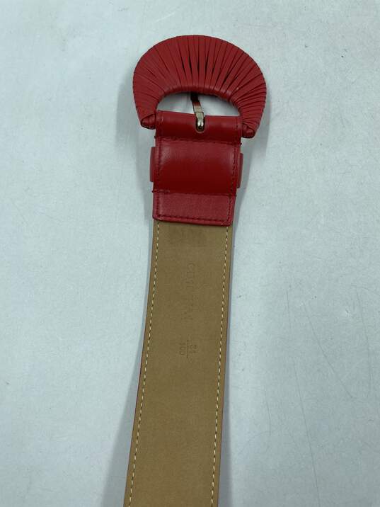 Authentic Versace Red Belt W 32 image number 3