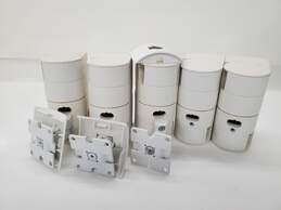 Bose Acoustimass Surround Sound Satellite White Double Cube Speakers Lot of 5 alternative image