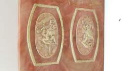 Incolay Stone Jewelry Box 'Cameo' in Dark Rose alternative image