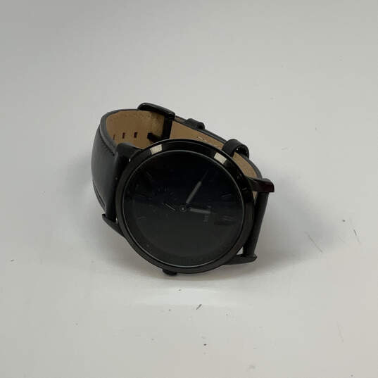 Designer Fossil Black Round Dial Adjustable Strap Analog Wristwatch image number 2