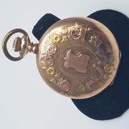 Vintage Elgin Gold Filled Wind-Up Pocket Watch alternative image