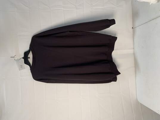 Men's Black Long Sleeve Carhartt Sweater Shirt Size: XL image number 1