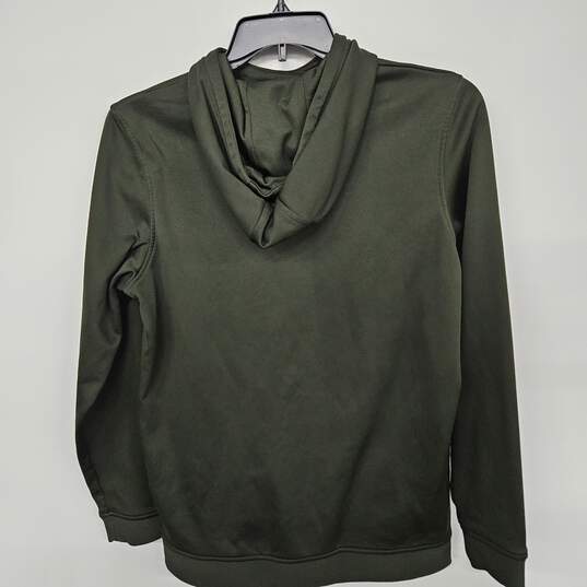 Green Loose Fit Cold Gear Hoodie image number 2