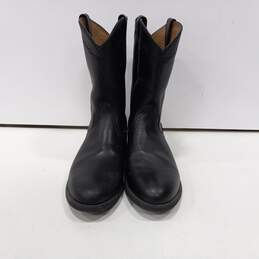 Ariat Western Style Leather Pull On Boots Size 11