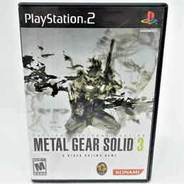 Metal Gear Solid 3 Sony PlayStation 2 CIB alternative image