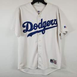 Genuine Merchandise Dodgers Men White Jersey M