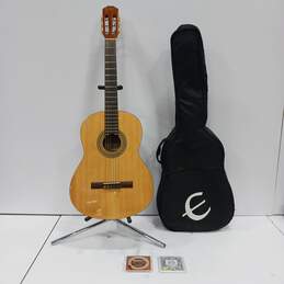 Epiphone Acoustic Guitar Model C-10 & Soft Sided Travel Case