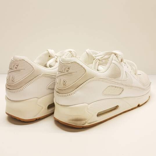 Nike Air Max 90 White Gum Sneakers DC1699-100 Size 15 image number 4