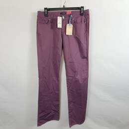 Express Women Purple Low Rise Jeans Sz 8 Regular NWT