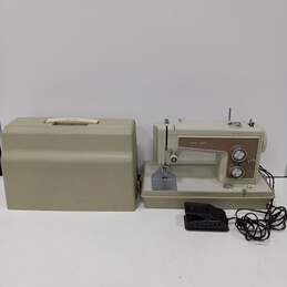 Vintage Sears Kenmore Sewing Machine In Case