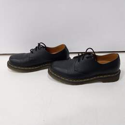 Dr. Martens Women's Black Smooth Leather Oxford Shoes Size 8L alternative image