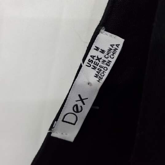 Dex Black Long Sleeve Maxi Dress WM Size M NWT image number 3