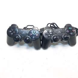Sony PS2 controllers - Lot of 2, black