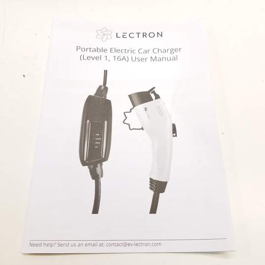 Lectron Portable Electric Car Charger Level 1, 16A image number 8