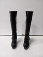 Michael Kors Women's Black Leather Heeled Tall Boots Size 6M image number 2