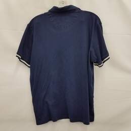 Ted Baker Navy Blue Polo Shirt Size 3 alternative image