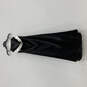 NWT Womens Black White Strapless Zip Bridesmaid Ball Gown Dress Size 9/10 image number 2