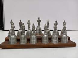 Danbury Mint The Apostle Bells in Fine English Pewter 14pc Lot