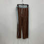 NWT Womens Brown Long Sleeve Full-Zip Jacket And Pants Two Piece Set Size L image number 4