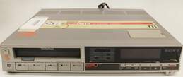 VNTG Sony Brand SL-10 Model Betamax Video Cassette Recorder w/ Power Cable