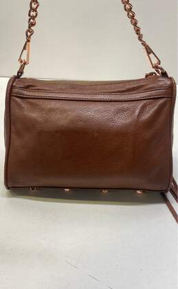 Rebecca Minkoff Leather Small Mac Crossbody Bag Cognac alternative image
