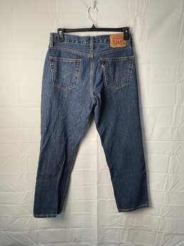 Levis Mens 550 Blue Jeans Size 33/32 alternative image