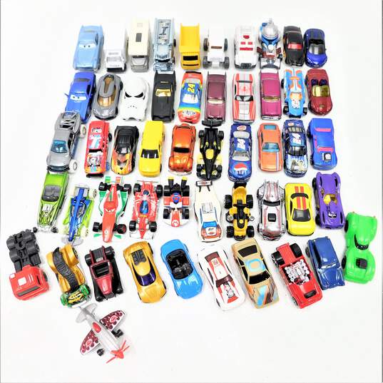 Assorted Die Cast Toy Cars 2000s & Newer Matchbox Hot Wheels & more image number 1
