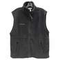 Columbia Men's Black Fleece Vest Size M image number 1