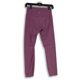 Lululemon Womens Purple Elastic Waist Pull-On Compression Leggings Size 6 alternative image