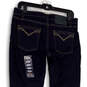 NWT Womens Blue Mid Rise Dark Wash Pockets Denim Skinny Leg Jeans Size 29 image number 4