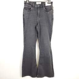 Wrangler Women Black High Rise Flare Jeans Sz 4 NWT
