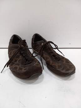 Women's Brown Coach  A1343 Shoes Size 9 1/2