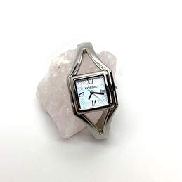 Designer Fossil ES-1991 Silver-Tone Stainless Steel Quartz Analog Wristwatch