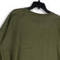 NWT Womens Green Crew Neck Long Sleeve Pullover Sweatshirt Dress Size XXL image number 4