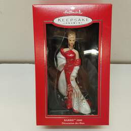 Vintage Hallmark Keepsake Ornament Mattel Barbie 2000 By Patricia Andrews NRFB