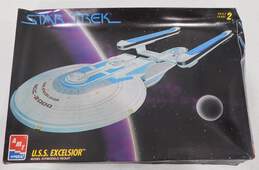 AMT Ertl Star Trek U.S.S. Excelsior NCC-2000 Model Kit Open box