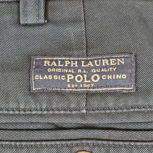 Polo By Ralph Lauren Men Navy Blue Chinos Sz 34/34 image number 3