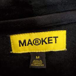 Market Men Black Hoodie Sz M alternative image