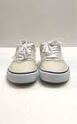 Vans Leather Lace Up Low Sneakers Beige 8 image number 3