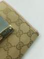 Authentic Gucci GG Pink Striped Wallet image number 6