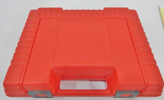Vintage Lego 1985 Red Hard Plastic Storage Carry Case image number 2