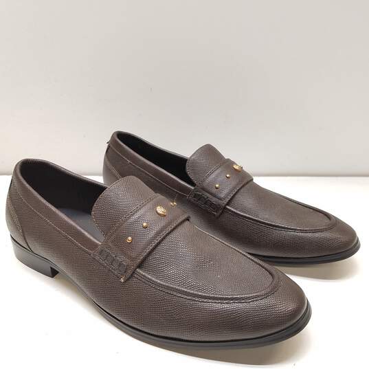 Call it Spring Disney Lion King Collection Brown Vegan Leather Gorge Loafers Men's Size 9 image number 3