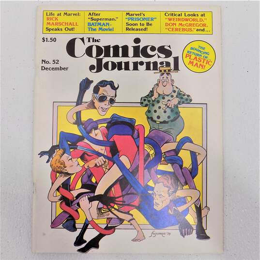 Vintage The Comics Journal Magazine Lot image number 9