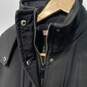 Women's Kenneth Cole New York Black Hooded Jacket Sz S image number 3