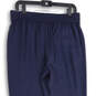 NWT Womens Navy Blue Elastic Waist Pull-On Straight Leg Ankle Pants Size M image number 4