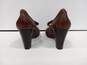 Women's Frye Brown Leather Heels Size 6.5M image number 4
